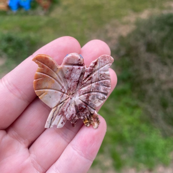 Magic Moon Other - Butterfly Crystal Carved Spirit Animal